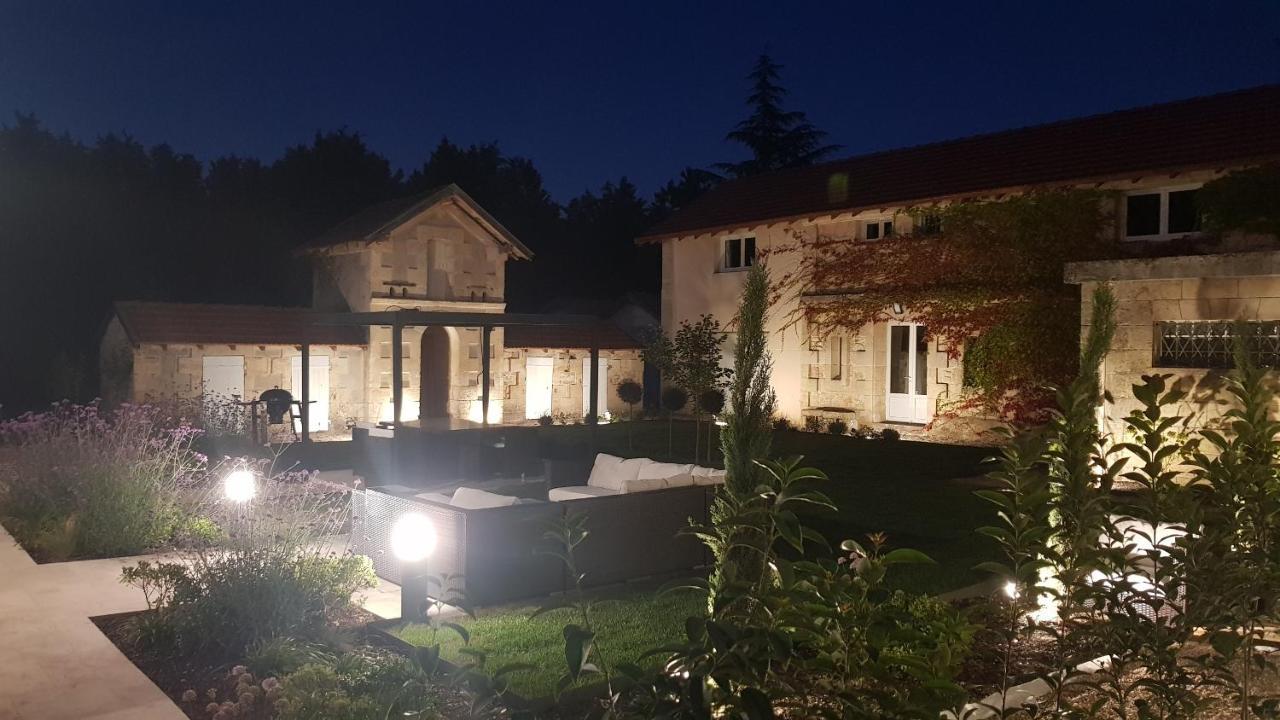 Villa Entiere Du Chateau Lacroix De Civrac 3 Ch, 3 Sdb, Piscine Xxl,Sauna, 4 Etoiles,7 Pers Dış mekan fotoğraf